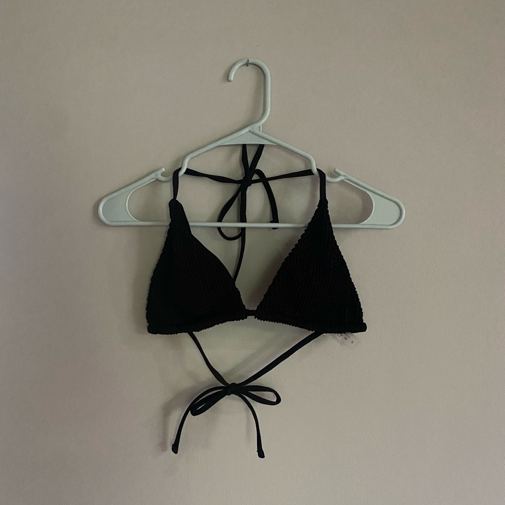 Black bikini set — never worn